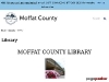 Library | Moffat County